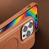 X-Level iPhone 15 Pro Max Deksel MagSafe Denim Jacket Grønn