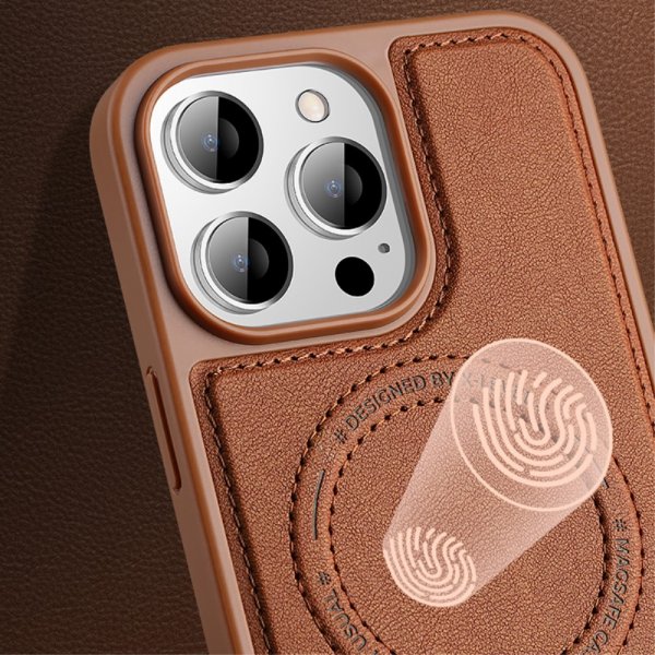 X-Level iPhone 15 Pro Max Deksel MagSafe Denim Jacket Svart