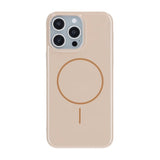 iPhone 15 Pro Max Deksel TPU MagSafe Glatt Gull