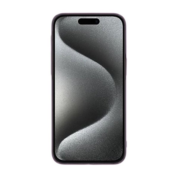 iPhone 15 Pro Max Deksel TPU MagSafe Glatt Lilla
