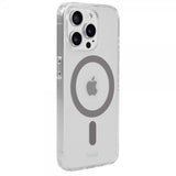 holdit iPhone 15 Pro Max Deksel MagSafe Case Space Gray Transparent