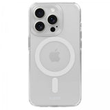 holdit iPhone 15 Pro Max Deksel MagSafe Case Hvit Transparent