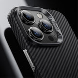 Benks iPhone 15 Pro Max Deksel MagSafe Kevlar Svart
