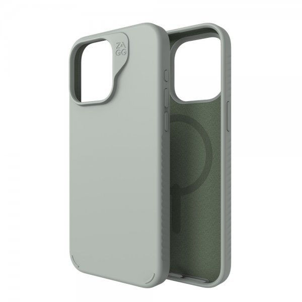 Zagg iPhone 15 Pro Max Deksel Manhattan Snap Sage