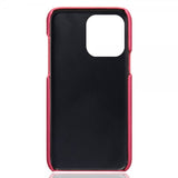iPhone 15 Pro Max Deksel med To Kortlommer Magenta