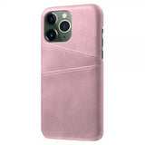 iPhone 15 Pro Max Deksel med To Kortlommer Rosegull