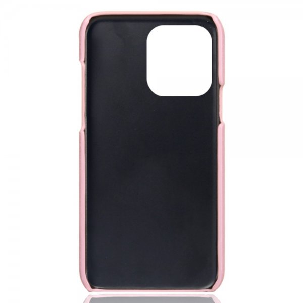 iPhone 15 Pro Max Deksel med To Kortlommer Rosegull