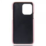 iPhone 15 Pro Max Deksel med To Kortlommer Rosegull