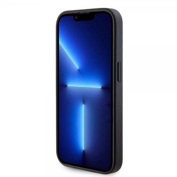 Guess iPhone 15 Pro Max Deksel Metal Logo Strass Svart