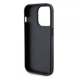 Guess iPhone 15 Pro Max Deksel Metal Logo Strass Svart