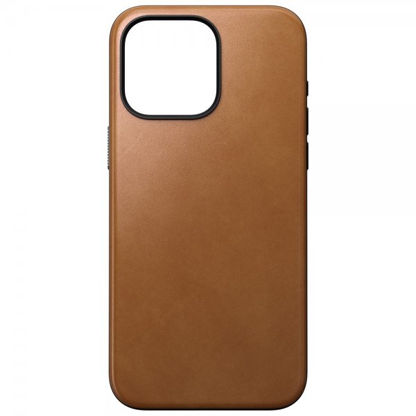 Nomad iPhone 15 Pro Max Deksel Modern Leather Case English Tan