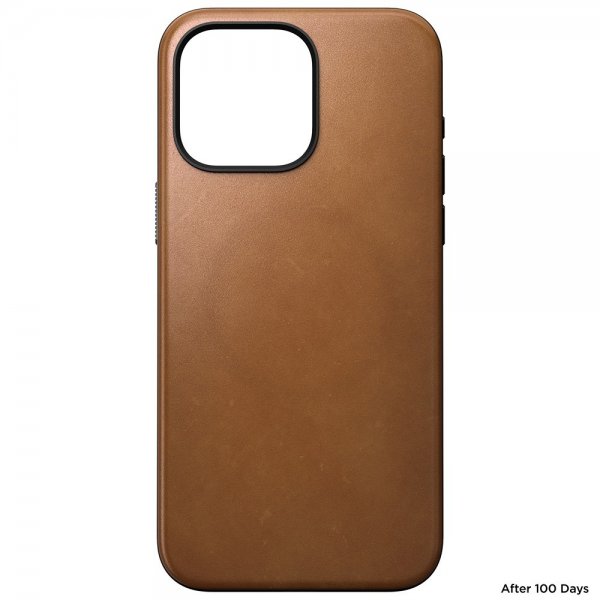 Nomad iPhone 15 Pro Max Deksel Modern Leather Case English Tan