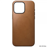 Nomad iPhone 15 Pro Max Deksel Modern Leather Case English Tan