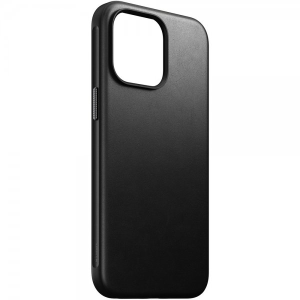 Nomad iPhone 15 Pro Max Deksel Modern Leather Case Svart