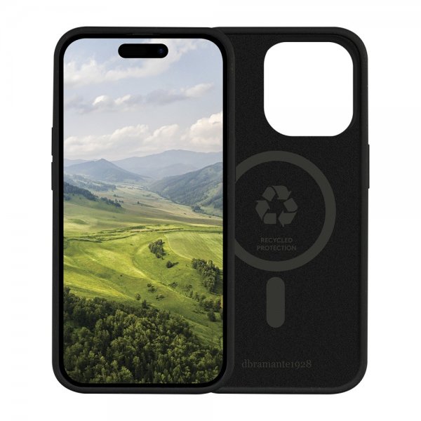dbramante1928 iPhone 15 Pro Max Deksel Monaco MagSafe Night Black