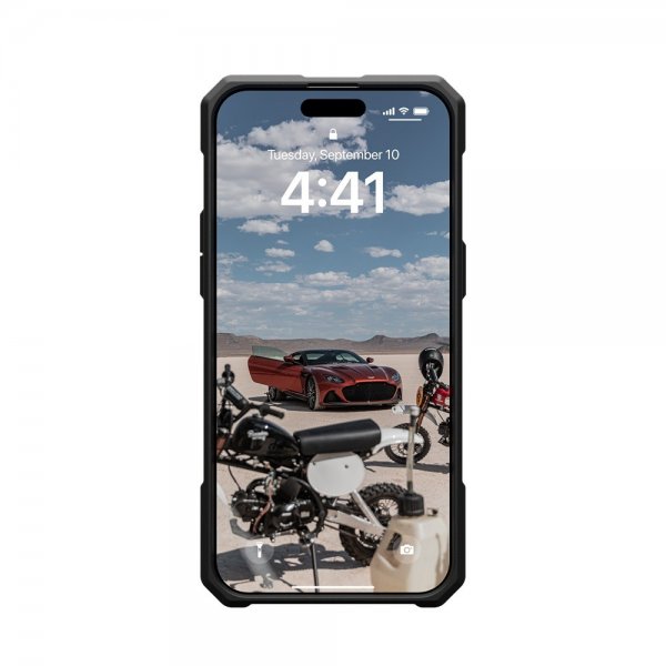 Urban Armor Gear (UAG) iPhone 15 Pro Max Deksel Monarch Pro MagSafe Kevlar Element Green