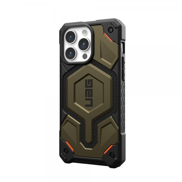 Urban Armor Gear (UAG) iPhone 15 Pro Max Deksel Monarch Pro MagSafe Kevlar Element Green