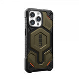 Urban Armor Gear (UAG) iPhone 15 Pro Max Deksel Monarch Pro MagSafe Kevlar Element Green