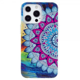 iPhone 15 Pro Max Deksel Motiv Blå Mandala