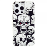 iPhone 15 Pro Max Deksel Motiv Hodeskaller