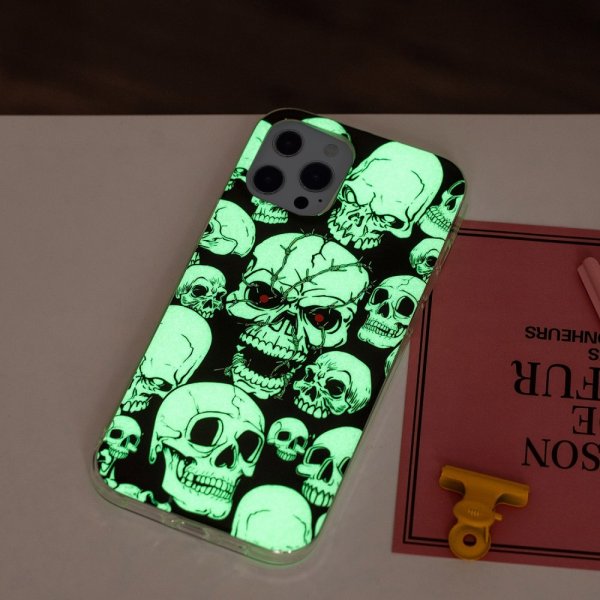 iPhone 15 Pro Max Deksel Motiv Hodeskaller