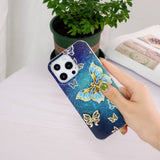 iPhone 15 Pro Max Deksel Motiv Glittersommerfugl