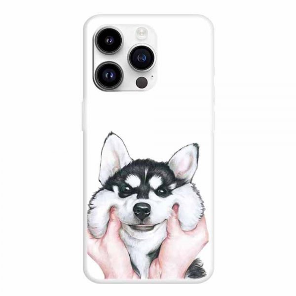 iPhone 15 Pro Max Deksel Motiv Husky
