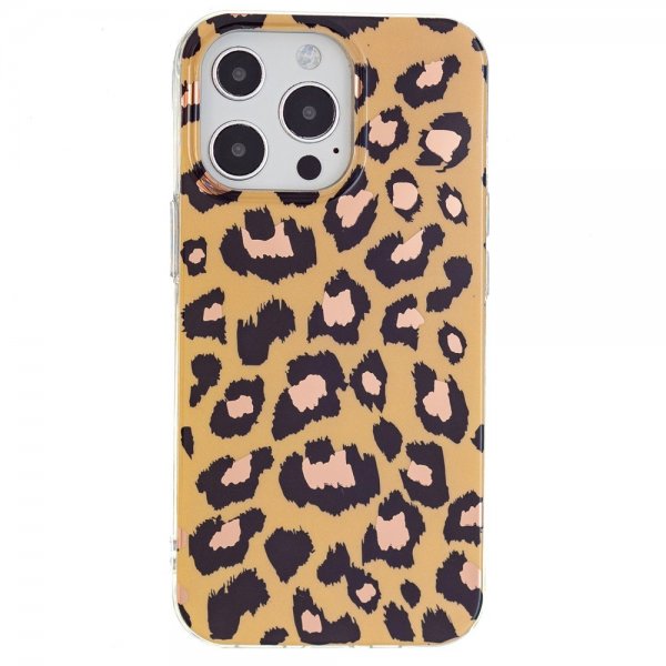 iPhone 15 Pro Max Deksel Motiv Leopard