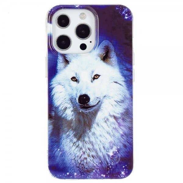 iPhone 15 Pro Max Deksel Motiv Polar ulv