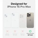 Ringke iPhone 15 Pro Max Deksel Onyx Grå