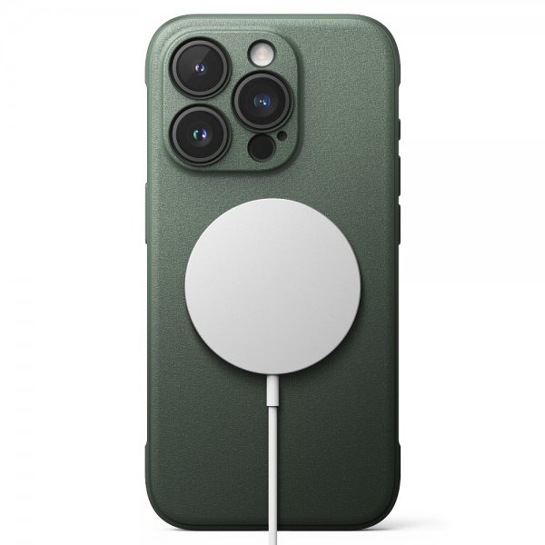 Ringke iPhone 15 Pro Max Deksel Onyx Magnetic Dark Green