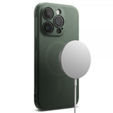 Ringke iPhone 15 Pro Max Deksel Onyx Magnetic Dark Green