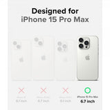 Ringke iPhone 15 Pro Max Deksel Onyx Svart