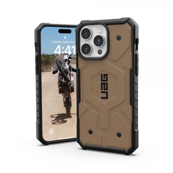 Urban Armor Gear (UAG) iPhone 15 Pro Max Deksel Pathfinder MagSafe Dark Earth