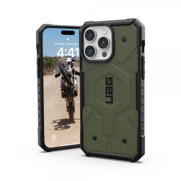 Urban Armor Gear (UAG) iPhone 15 Pro Max Deksel Pathfinder MagSafe Olive Drab