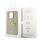 Guess iPhone 15 Pro Max Deksel Perforated Glitter Gull