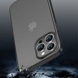 X-Level iPhone 15 Pro Max Deksel Belagt Kant Gull
