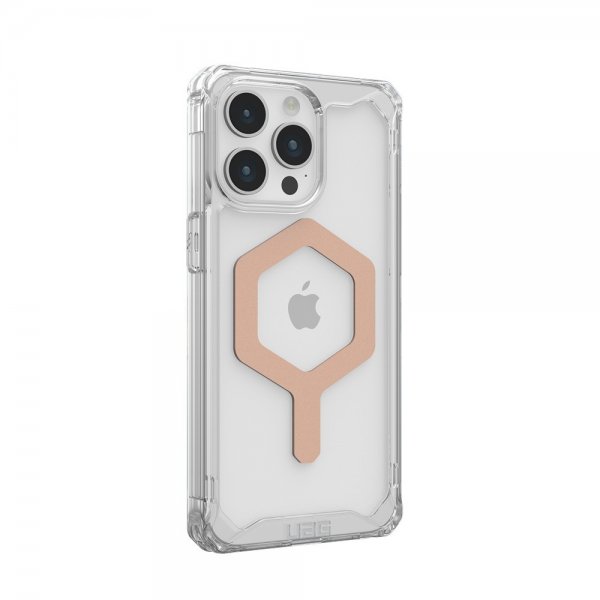 Urban Armor Gear (UAG) iPhone 15 Pro Max Deksel Plyo MagSafe Ice Rose Gold