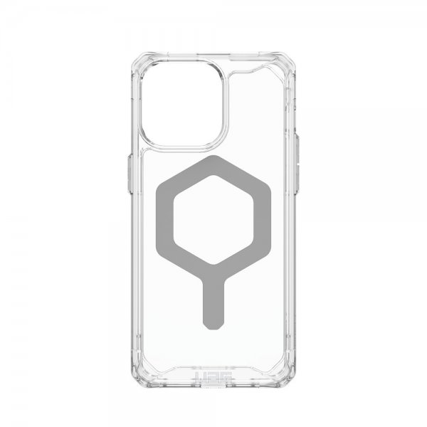 Urban Armor Gear (UAG) iPhone 15 Pro Max Deksel Plyo MagSafe Ice Sølv