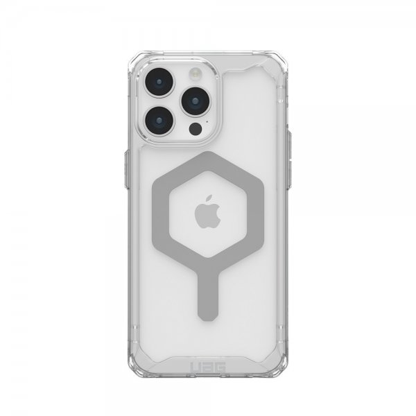 Urban Armor Gear (UAG) iPhone 15 Pro Max Deksel Plyo MagSafe Ice Sølv