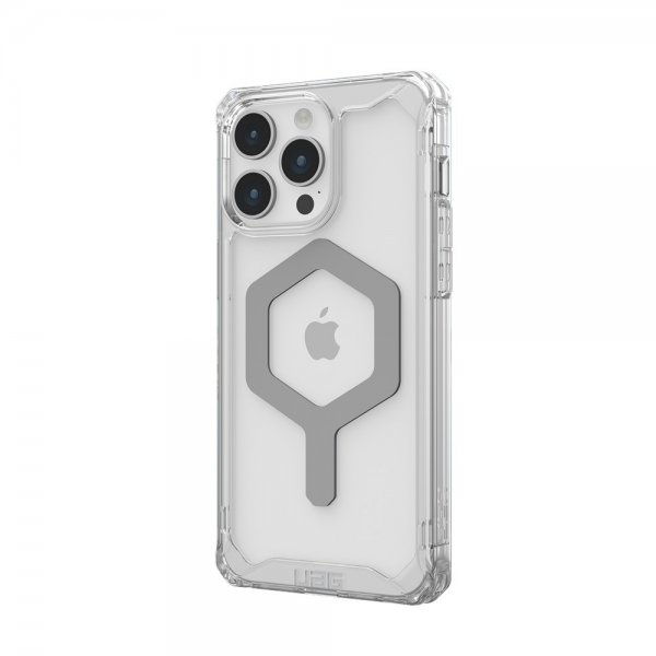 Urban Armor Gear (UAG) iPhone 15 Pro Max Deksel Plyo MagSafe Ice Sølv