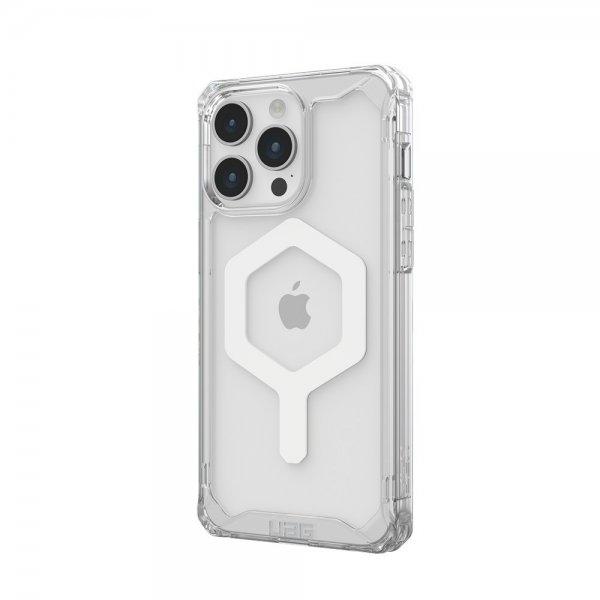 Urban Armor Gear (UAG) iPhone 15 Pro Max Deksel Plyo MagSafe Ice Hvit
