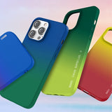 X-Level iPhone 15 Pro Max Deksel Rainbow Series Rød
