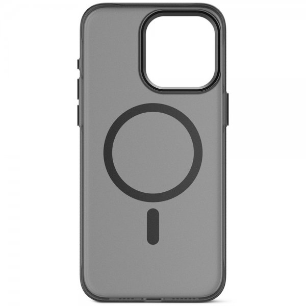 Decoded iPhone 15 Pro Max Deksel Recycled Plastic Clear Case Transparent Svart
