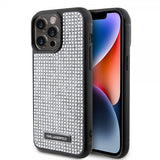 Karl Lagerfeld iPhone 15 Pro Max Deksel Rhinestone Sølv