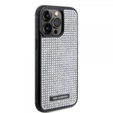Karl Lagerfeld iPhone 15 Pro Max Deksel Rhinestone Sølv