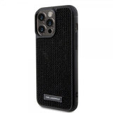 Karl Lagerfeld iPhone 15 Pro Max Deksel Rhinestone Svart