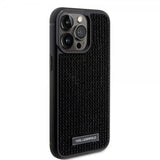 Karl Lagerfeld iPhone 15 Pro Max Deksel Rhinestone Svart