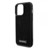 Karl Lagerfeld iPhone 15 Pro Max Deksel Rhinestone Svart