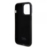 Karl Lagerfeld iPhone 15 Pro Max Deksel Rhinestone Svart